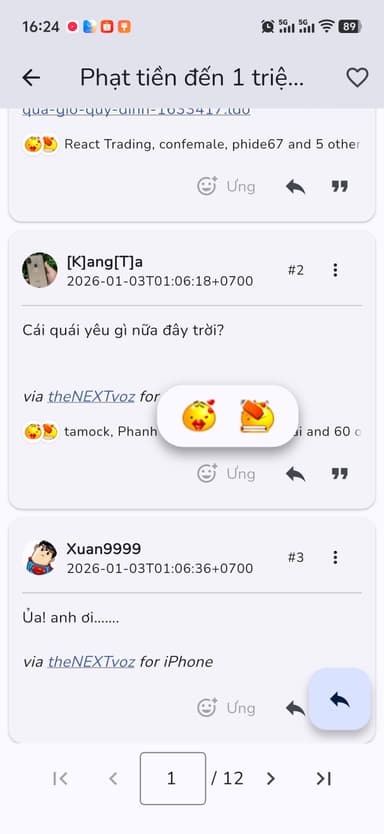 react
